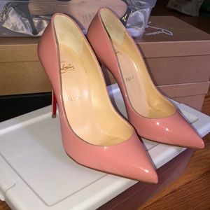Christian Louboutin Pigalle follies 100 New 38.5